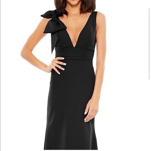 Mac Duggal Bow Shoulder Gown